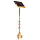 Bookstand in brass, baroque style 150 cm, golden s2