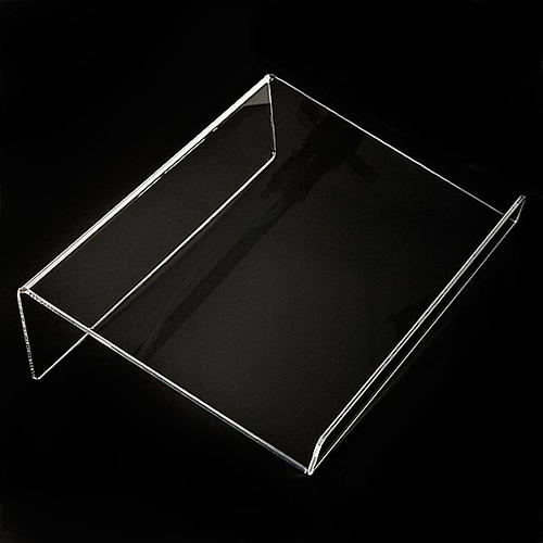 Tischpult Plexiglas, 5 mm Dicke stumpfe Kante 2