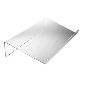 Book stand in plexiglass, 3mm rounded
