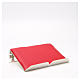Silver-plated book stand with red cushion s3