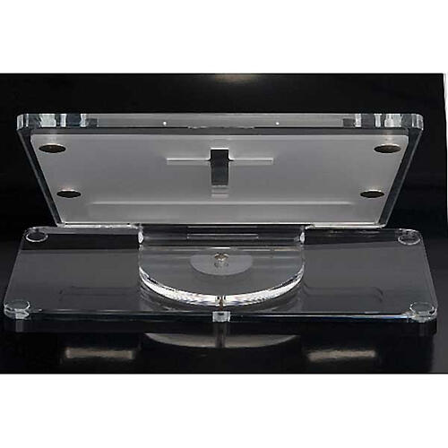 Pulpit z pleksiglasu z krzyżem 7