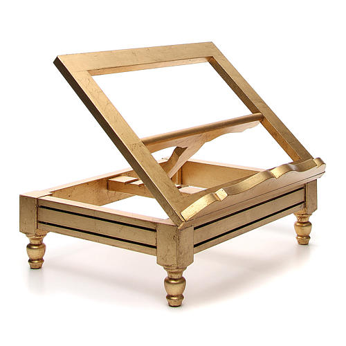 Book stand made with gold leaf 4