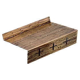 Leggii da tavolo: Leggio per libri ottone colore bronzo tre croci Molina