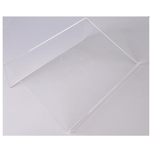 Leggio plexiglass con incisione PX 45x30 cm 1