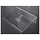 Plexiglass tabletop lectern with Christ engraving 45X30 cm s3