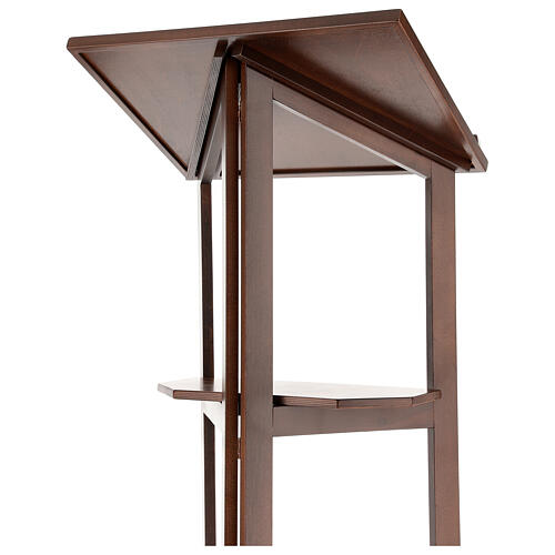 Pulpit składany z drewna h 120 cm 7