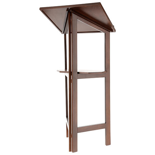 Pulpit składany z drewna h 120 cm 8