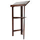 Pulpit składany z drewna h 120 cm s3