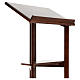 Pulpit składany z drewna h 120 cm s4