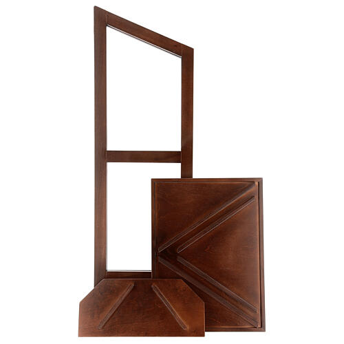 Wooden folding lectern h 120 cm 15