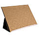 Folding lectern 40x30 cm decorated golden imitation leather s2