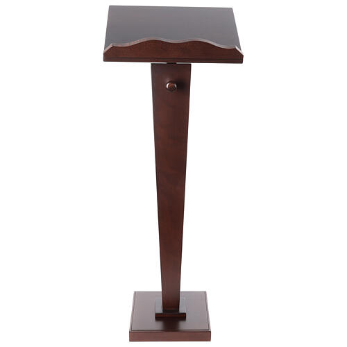 Leggio a colonna in legno 130 cm h massima 1
