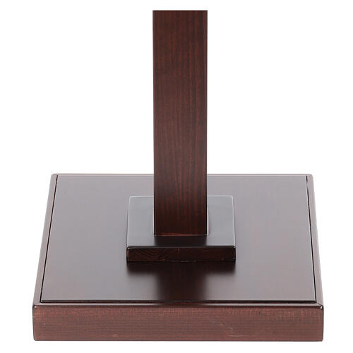 Leggio a colonna in legno 130 cm h massima 7