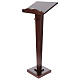 Leggio a colonna in legno 130 cm h massima s3