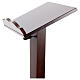 Leggio a colonna in legno 130 cm h massima s4