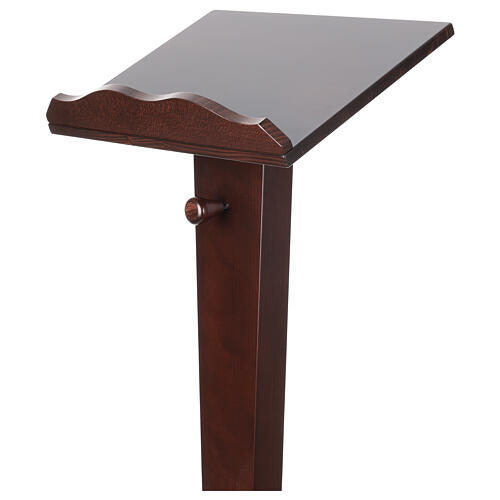 Wooden Column Lectern, Maximum Height 130 cm 2