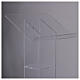 Leggio a colonna in plexiglass trasparente 115 cm smontabile s8