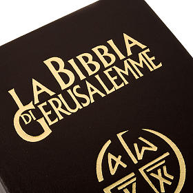 Bibbie: Bibbia Gerusalemme vera pelle Nuova Traduzione
