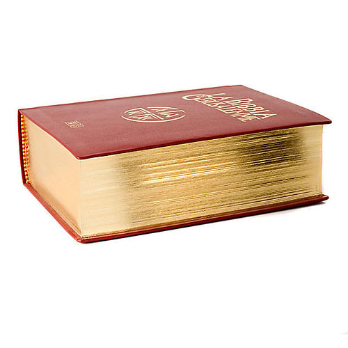 Bibbia Gerusalemme vera pelle bordo oro Nuova Traduzione 4