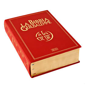 Bibbia Gerusalemme grande pelle oro Nuova Traduzione