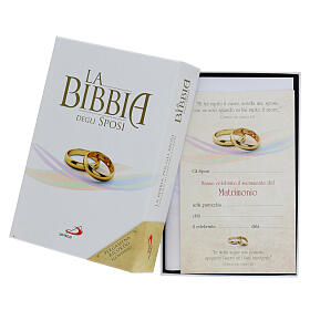 La Bibbia degli sposi mit Erinnerungsurkunde – Edizioni San Paolo (italienische Ausgabe)