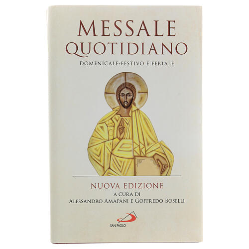 "Messale Quotidiano" (Misal Diario) de bolsillo San Paolo III EDICIÓN 1