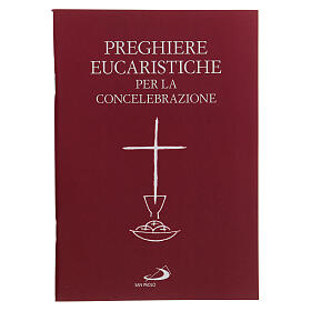 "Preghiere Eucaristiche per la Concelebrazione" (Oraciones Eucarísticas para la Concelebración) III EDICIÓN de bolsillo
