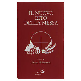 "Il Nuovo Rito della Messa" (El nuevo Rito de la Misa) de bolsillo III EDICIÓN 