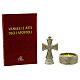Set für das Gebet mit Kreuz, Kerzenhalter und Evangelienbuch ITALIENISCH s1