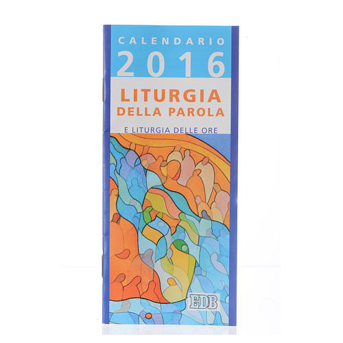 Liturgical calendar year 2016 Dehoniane edition 1