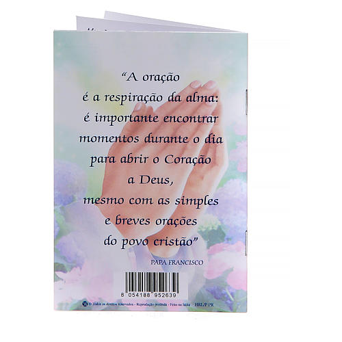 STOCK "The prayers of the Christian" booklet IN PORTUGUESE 2