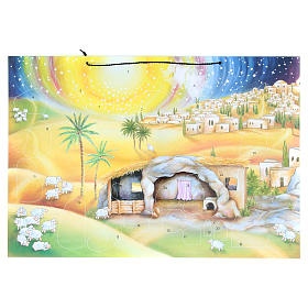 Calendari e altri libri religiosi: Calendario Avvento Presepe con adesivi Calendari e altri libri religiosi: Calendario Avvento Presepe con adesivi