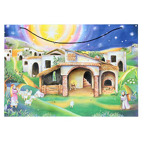 Calendriers et Livres religieux: Calendrier d'Avent cabane