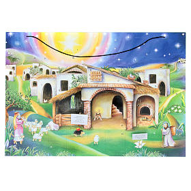 Calendriers et Livres religieux: Calendrier d'Avent cabane