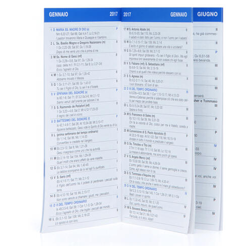 Liturgischer Kalender, 2017, Vatikanverlag, ITALIENISCH 2