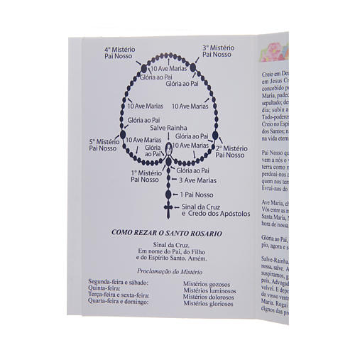 The Holy Rosary booklet in Portuguese 3
