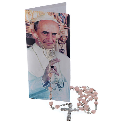 Gebetbuch Papst Paul VI mit Rosenkranz ITALIENISCH 4