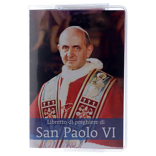 Prayer booklet of Pope Paul VI with rosary in ITALIAN 1