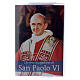 Prayer booklet of Pope Paul VI with rosary in ITALIAN s1