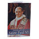 Prayer booklet of Pope Paul VI with rosary in FRENCH s1