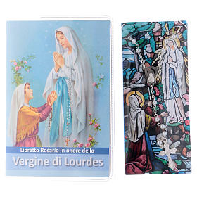 Libretto rosario Vergine di Lourdes e rosario ITA