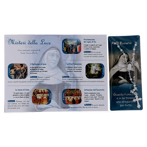 Libretto rosario Santa Teresa d'Avila e rosario ITA 3