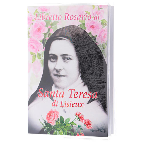 Libretto rosario Santa Teresa di Lisieux e rosario ITA 1