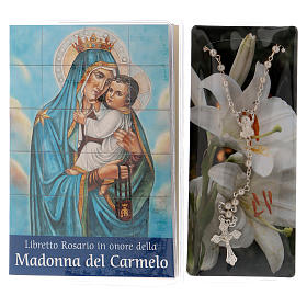 Libretto rosario Madonna del Carmelo e rosario ITA