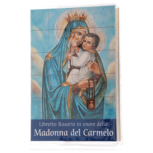 Libretto rosario Madonna del Carmelo e rosario ITA 1