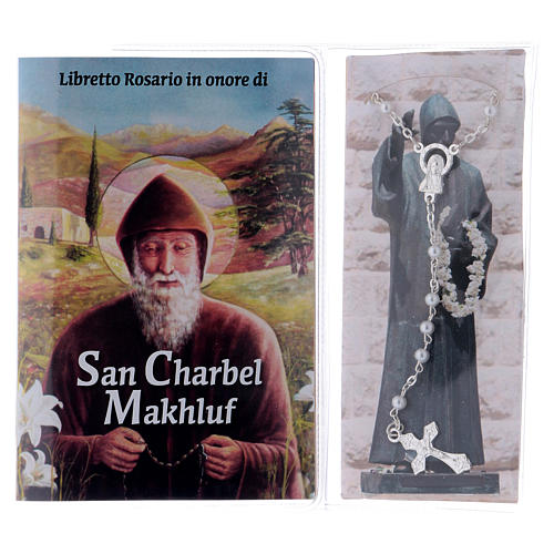 Libretto rosario San Charbel Makhluf e rosario ITA 2