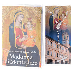 Calendari e altri libri religiosi: Libretto rosario Madonna di Montenero e rosario ITA