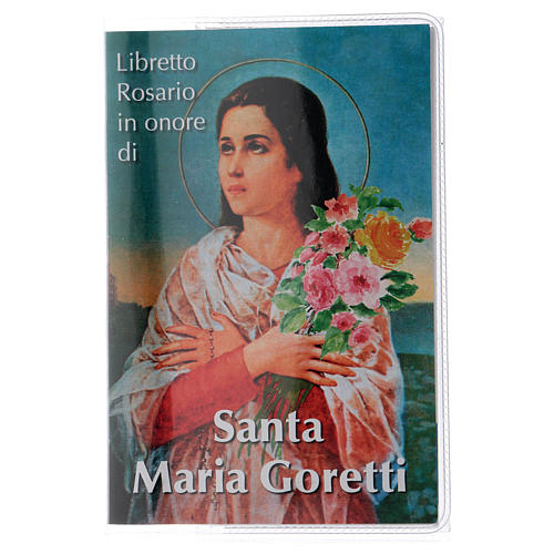 Libretto rosario Santa Maria Goretti e rosario ITA 1
