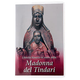 Calendari e altri libri religiosi: Libretto rosario Madonna del Tindari e rosario ITA