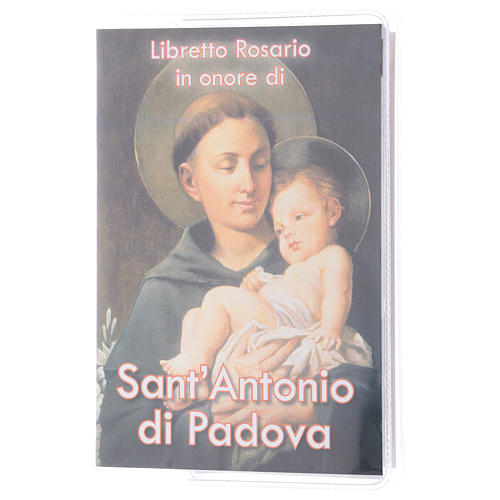 Libretto rosario Sant'Antonio di Padova e rosario ITA 1
